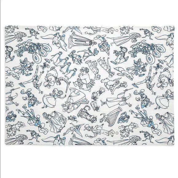 Ink & Paint Reversible Place Mat - Picture 2 of 2